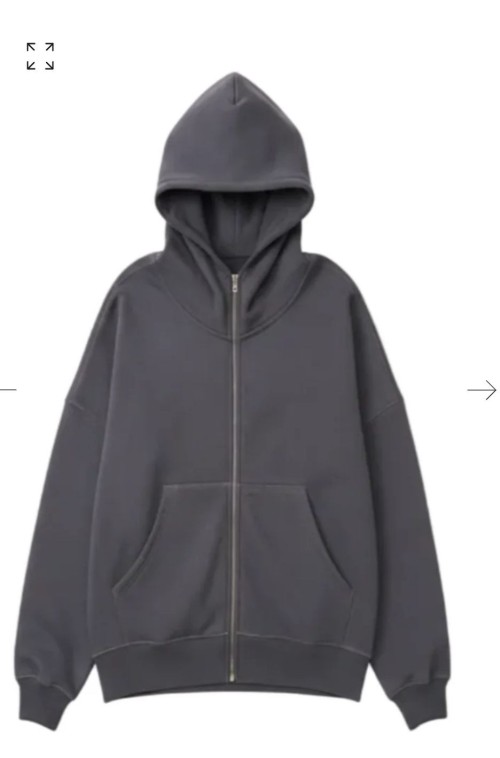 Full-Zip Fleece Hoodie